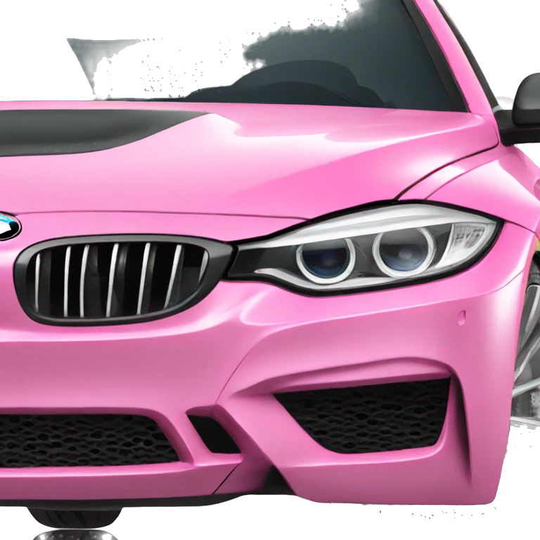 pink bmw emoji