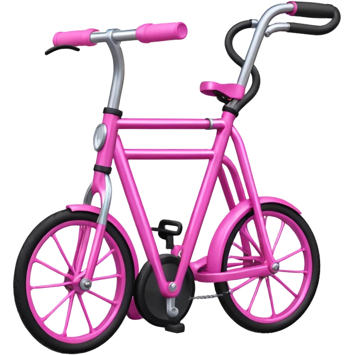 pink bike pump emoji