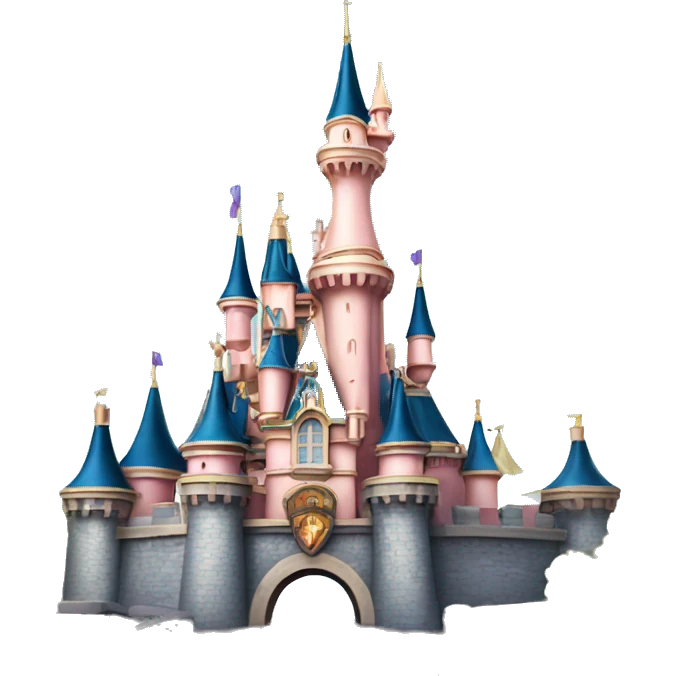 Disneyland Paris castle emoji