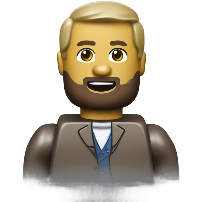Myself as a LEGO figure emoji