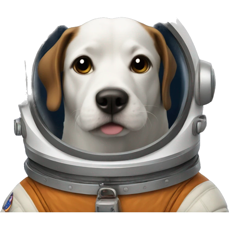 Dog in space emoji
