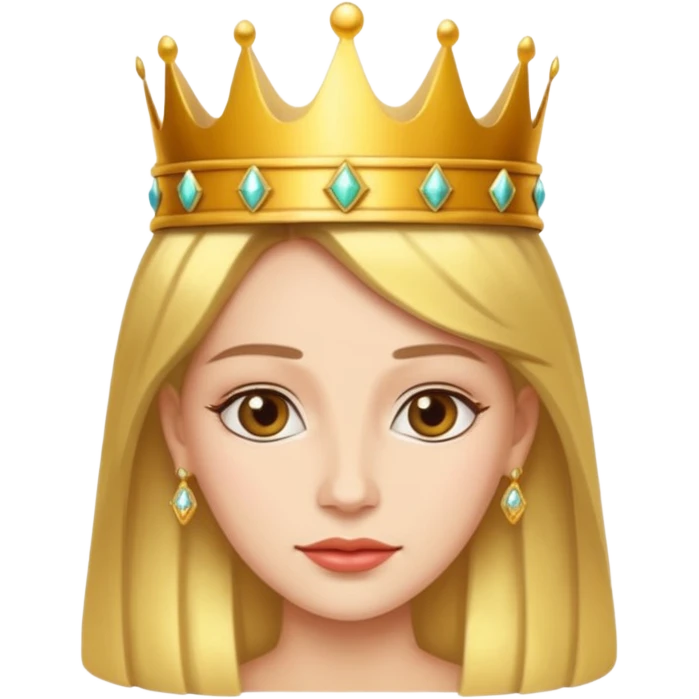 Mujer reina emoji