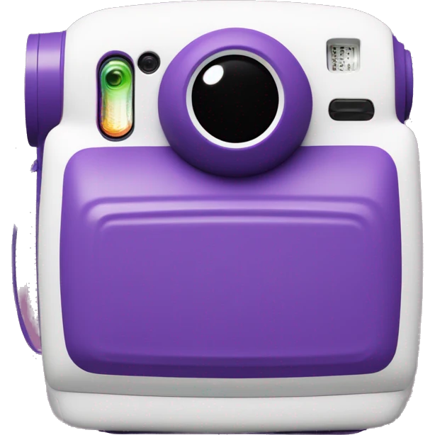 Purple INSTAX MINI 12 +  made fitness photo   emoji