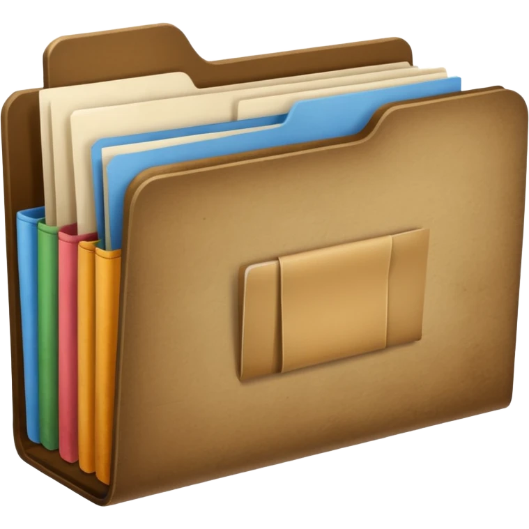 Securities in a folder emoji