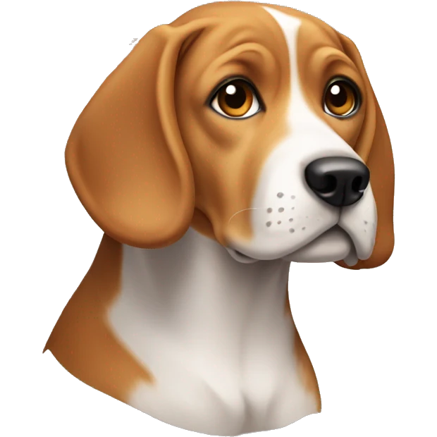 Tan beagle  emoji