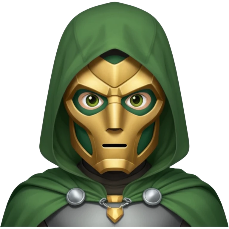 Doctor Doom, villain emoji