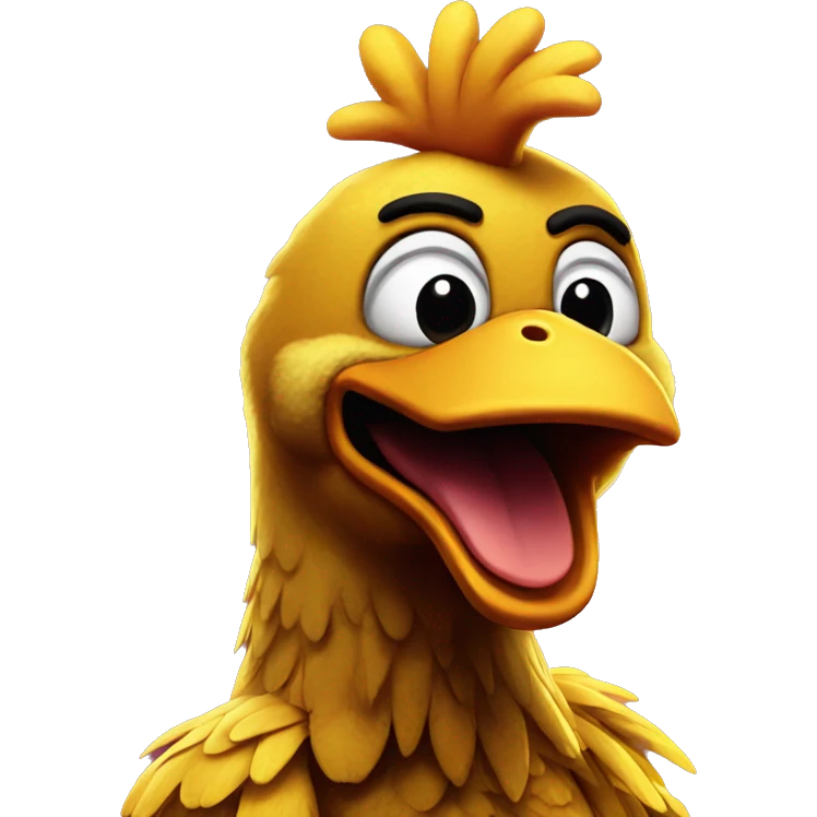 chica the chicken from fnaf emoji