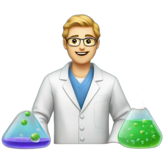 Química laboratorio  emoji