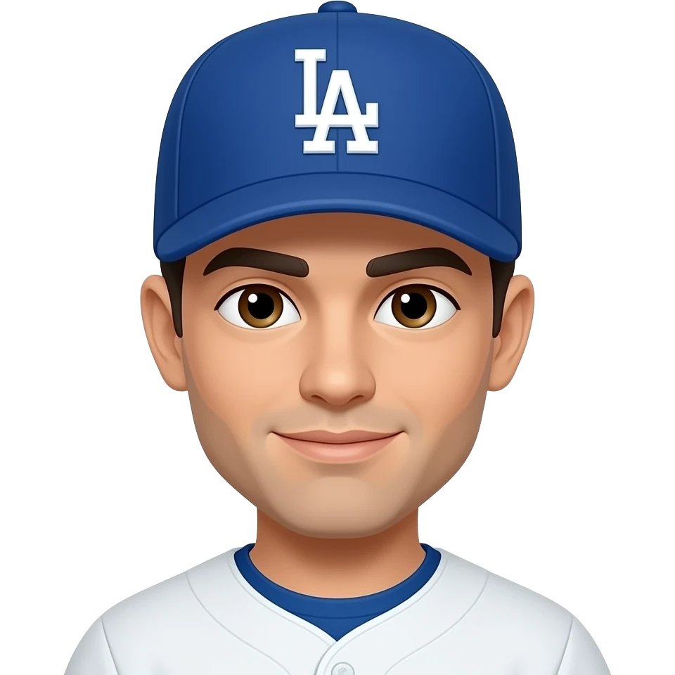 Dodger fan emoji