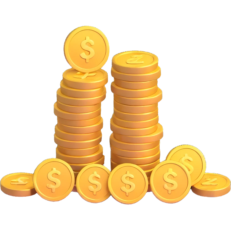 stack of coins emoji
