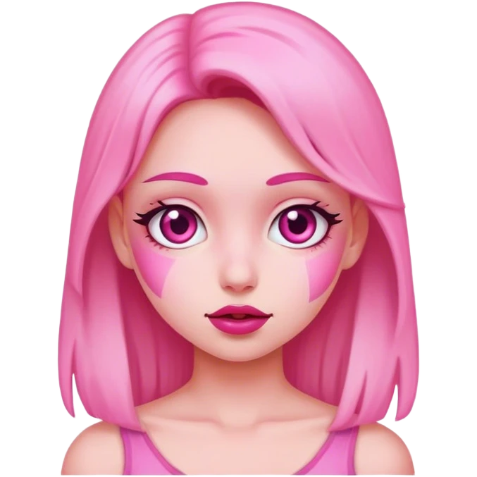 pink girl emoji