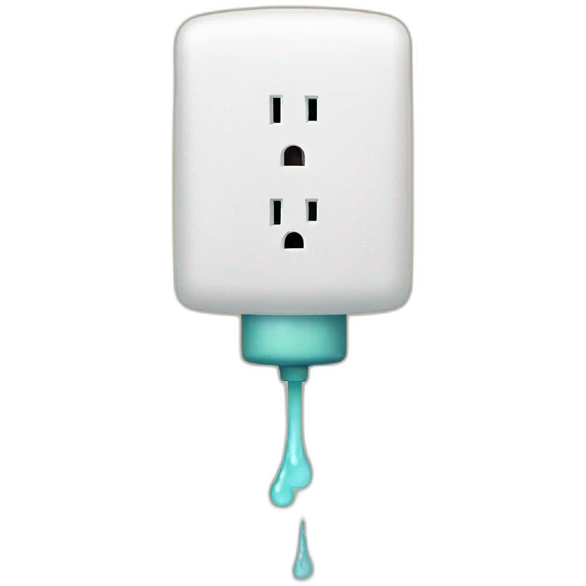 Plug with wather emoji