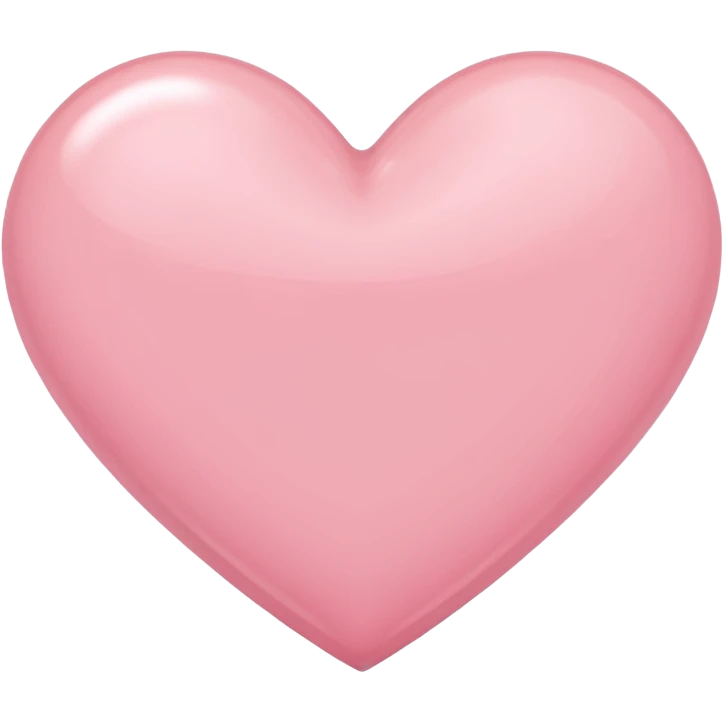 Corazón rosa claro emoji