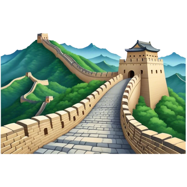 great wall of china, no frame emoji