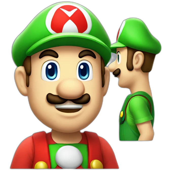 mario and luigi emoji
