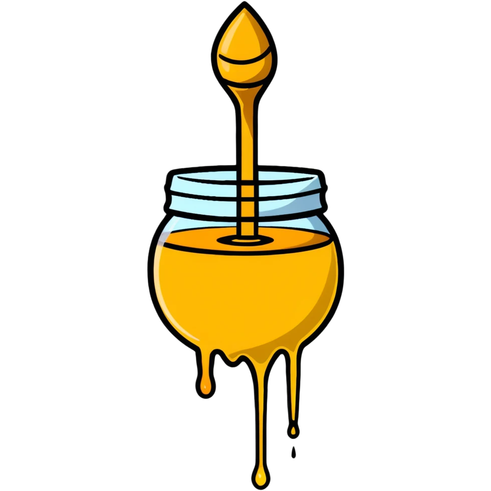 dripping honey emoji