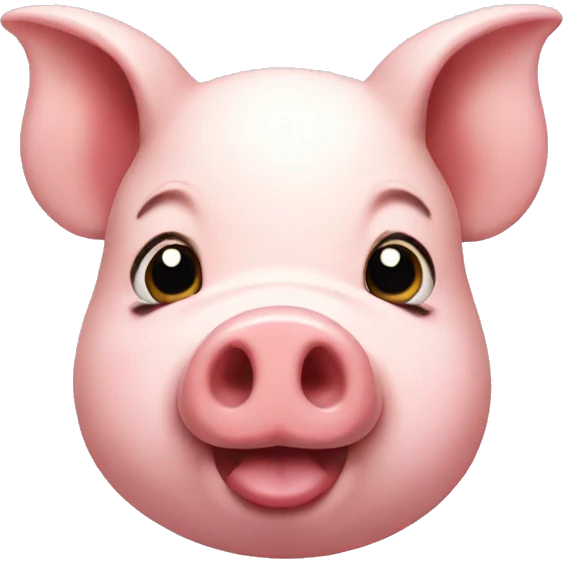 cute pig emoji