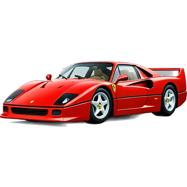 Ferrari f40 emoji