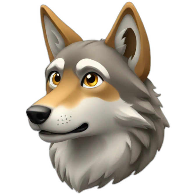 Loup emoji