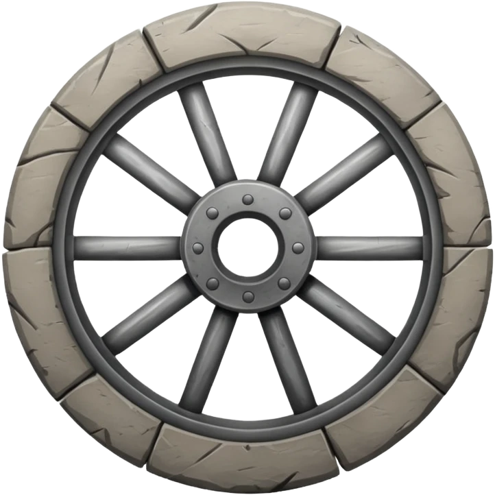 stone Wheel emoji