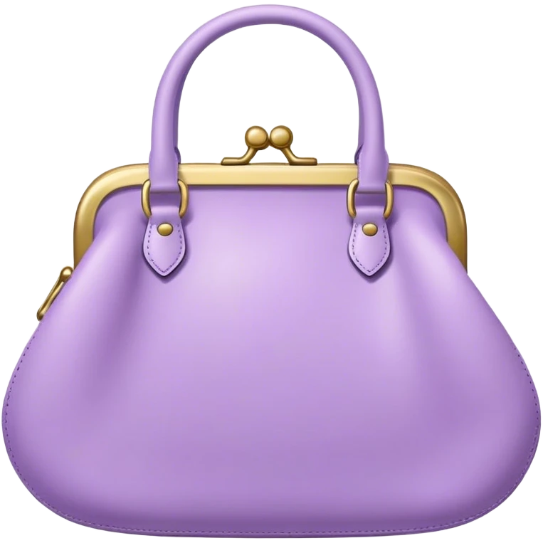 Lilac purse  emoji