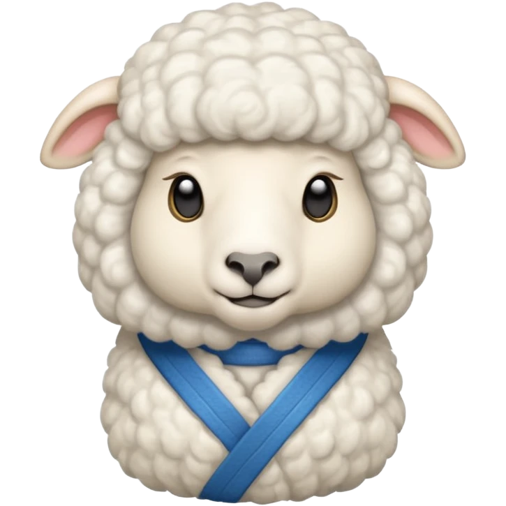 A sensei that is a sheep emoji