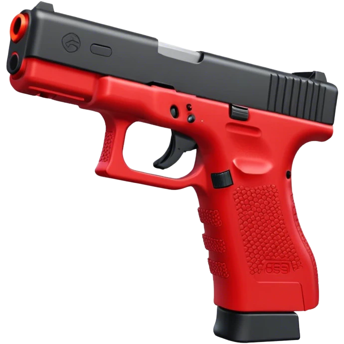 red glock 95 emoji
