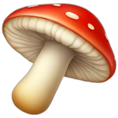 red mushroom emoji