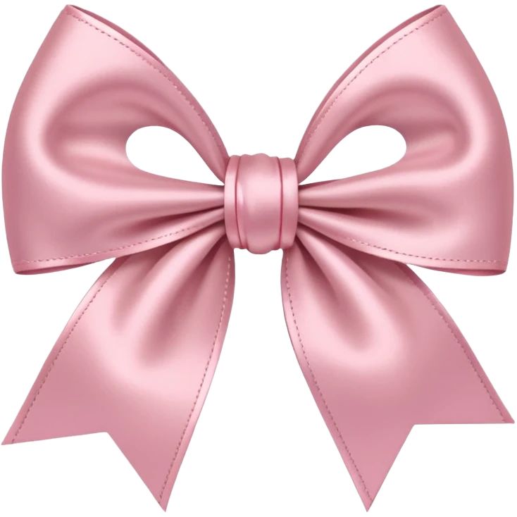 Light pink bow emoji
