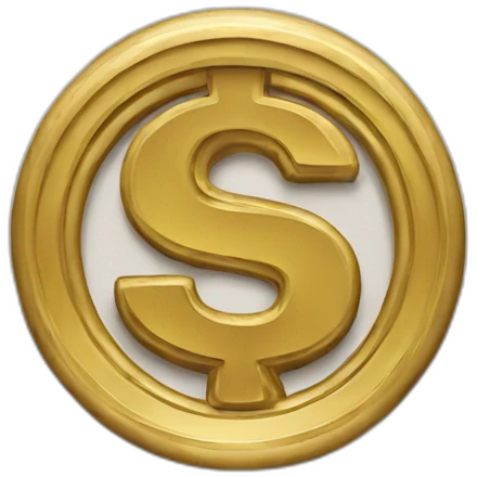 dollar sign emoji