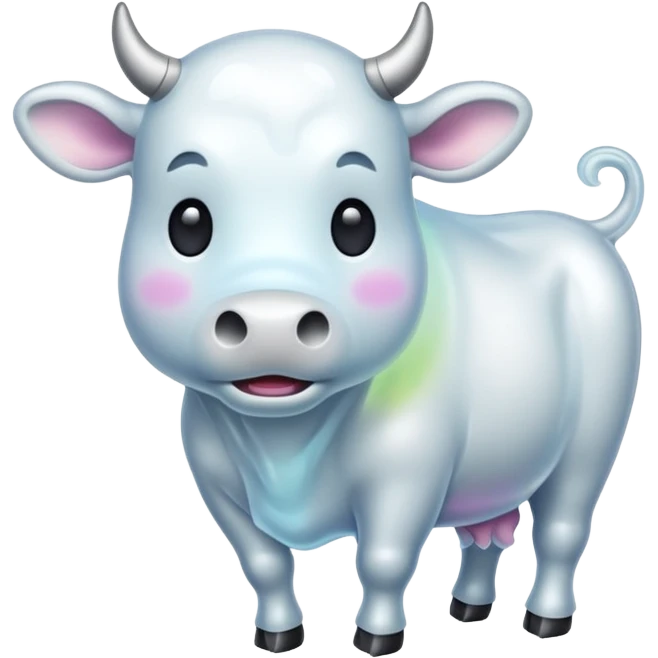 ghost cattle emoji