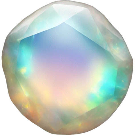Opal gemstone  emoji