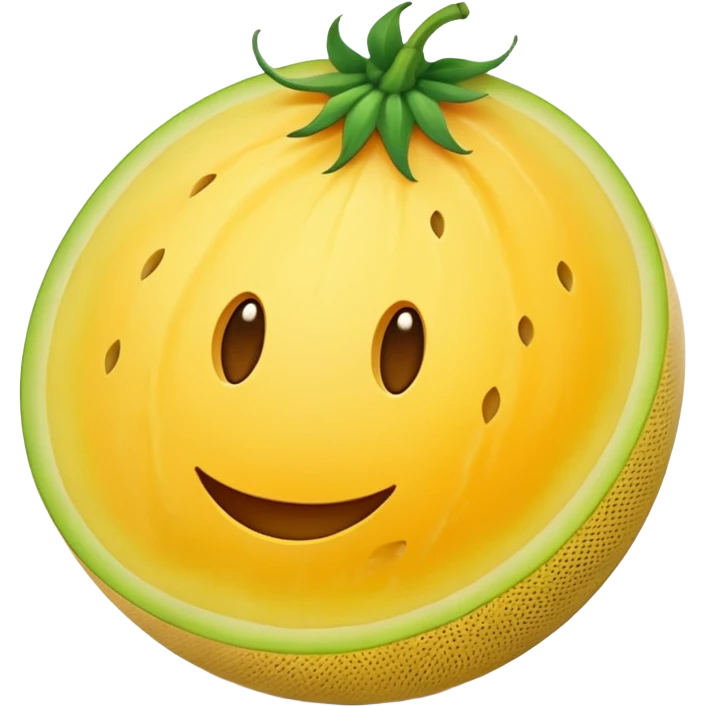 yellow melon emoji
