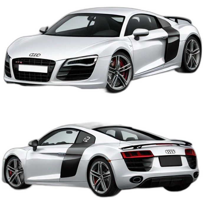 Audi r8 emoji