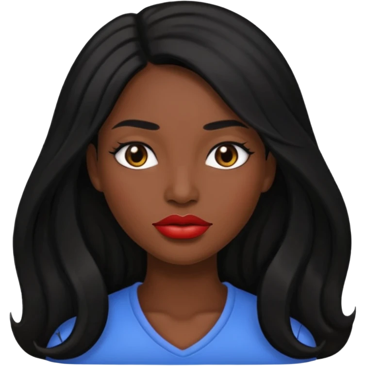 femlae with big lips more big mroe more more big  emoji