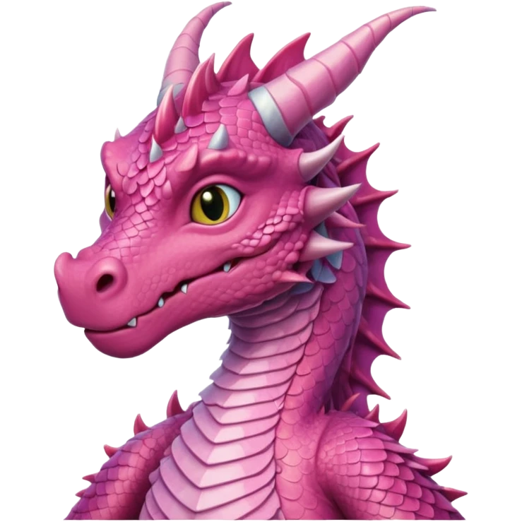 pink dragon with shirt emoji