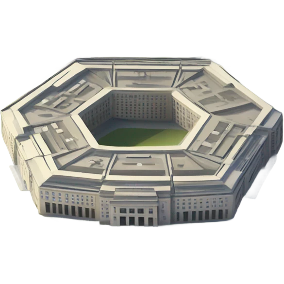 The Pentagon, usa building emoji