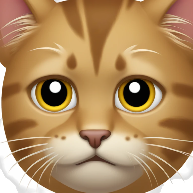 annoyed as a cat emoji