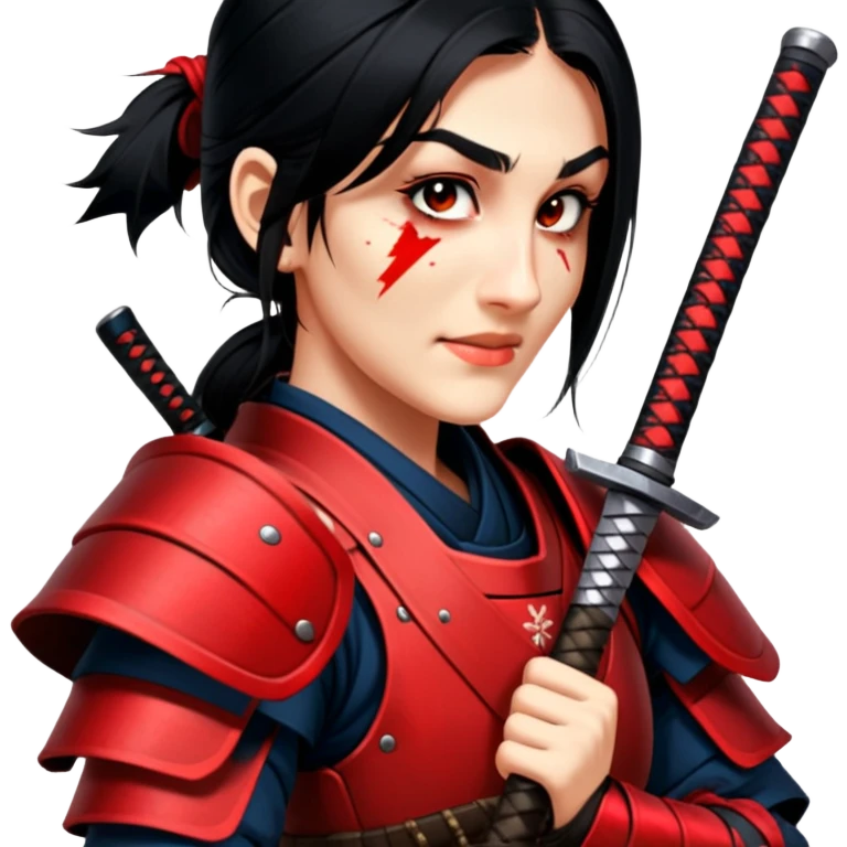 Battle-Ready Samurai emoji