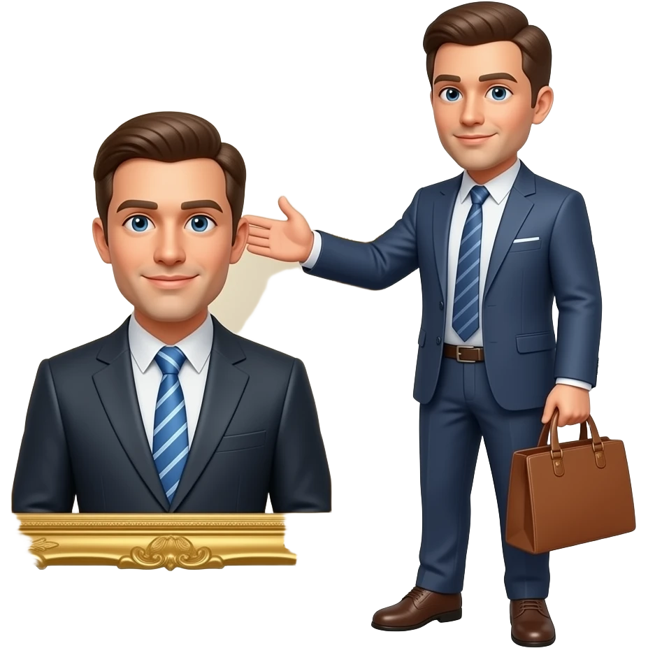 Un comprador de casa lujosa emoji