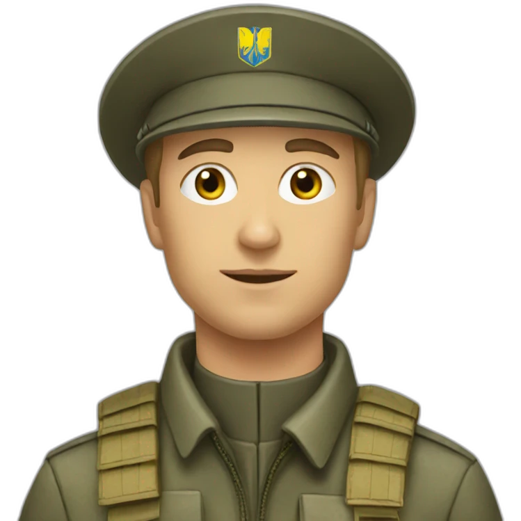 ukraine's soilder emoji