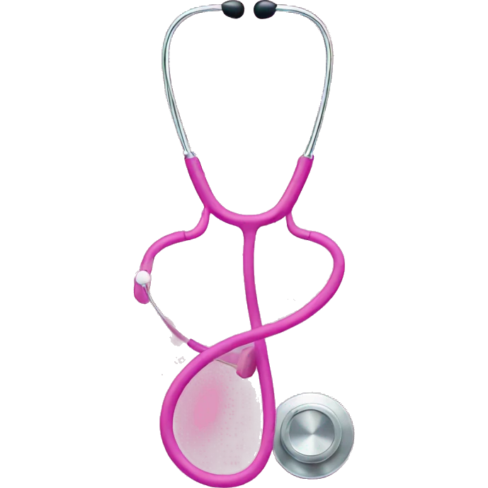 stethoscope pink emoji