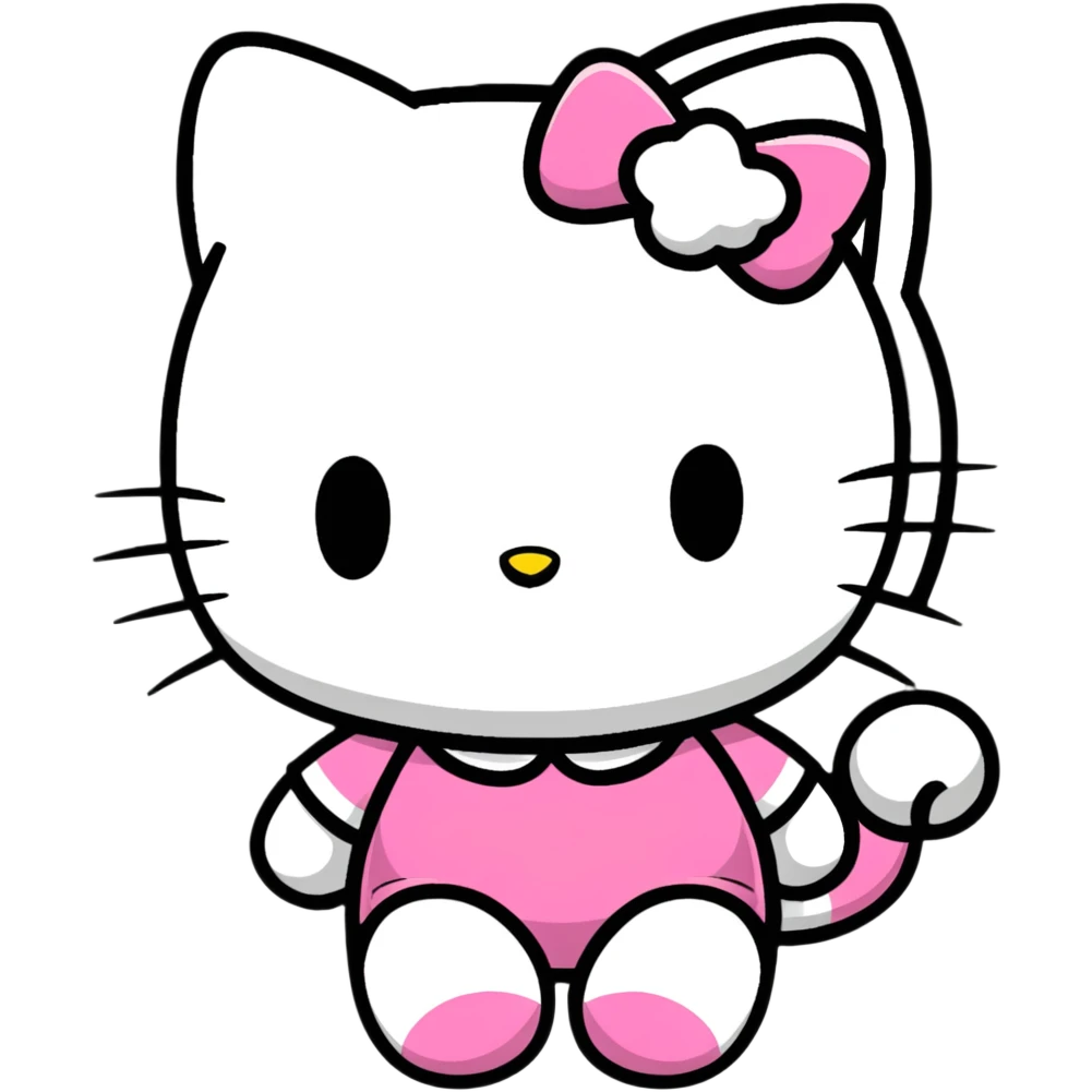 hello kitty character emoji
