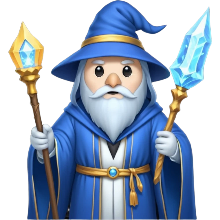 Penguin Wizard emoji