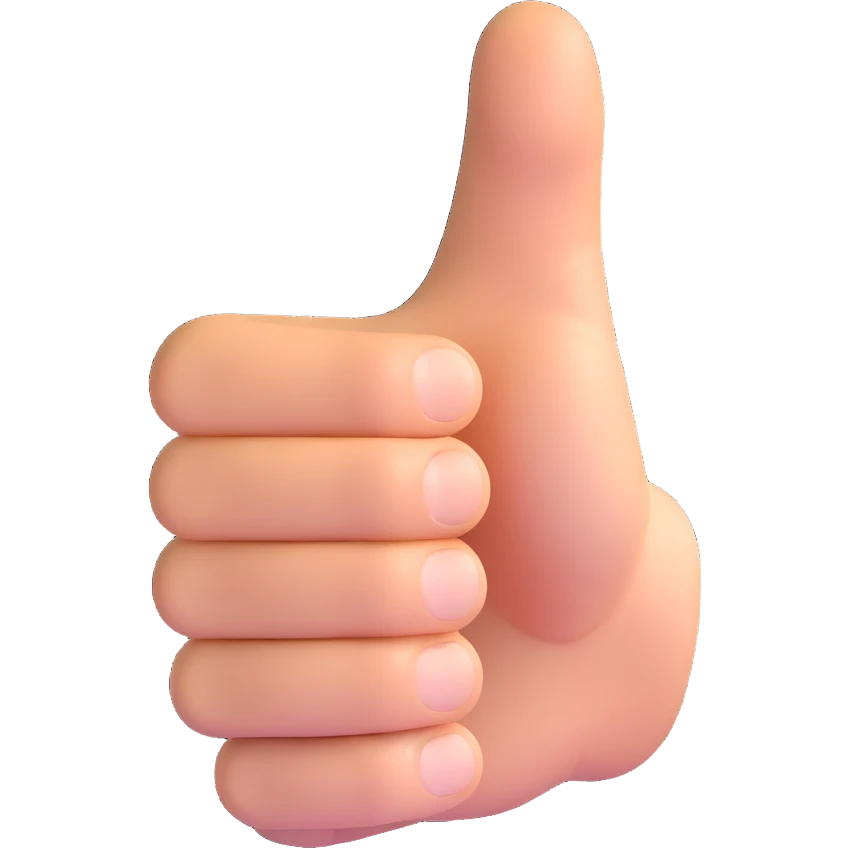 thumbs up emoji