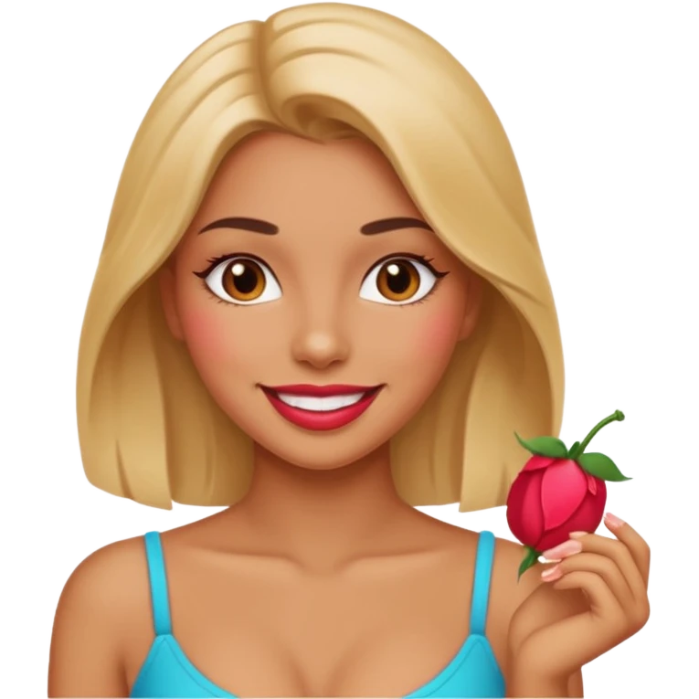 Sexy girl showing her ass emoji