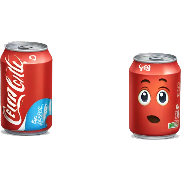 red soda can emoji