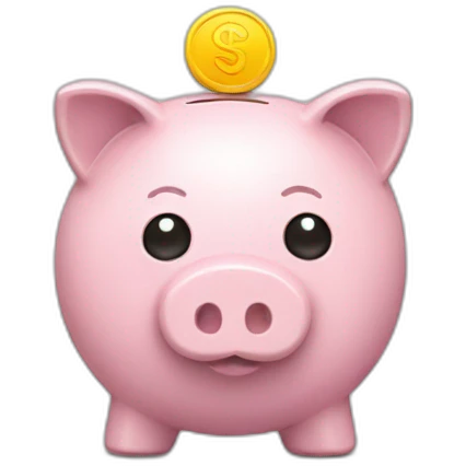 piggy bank emoji