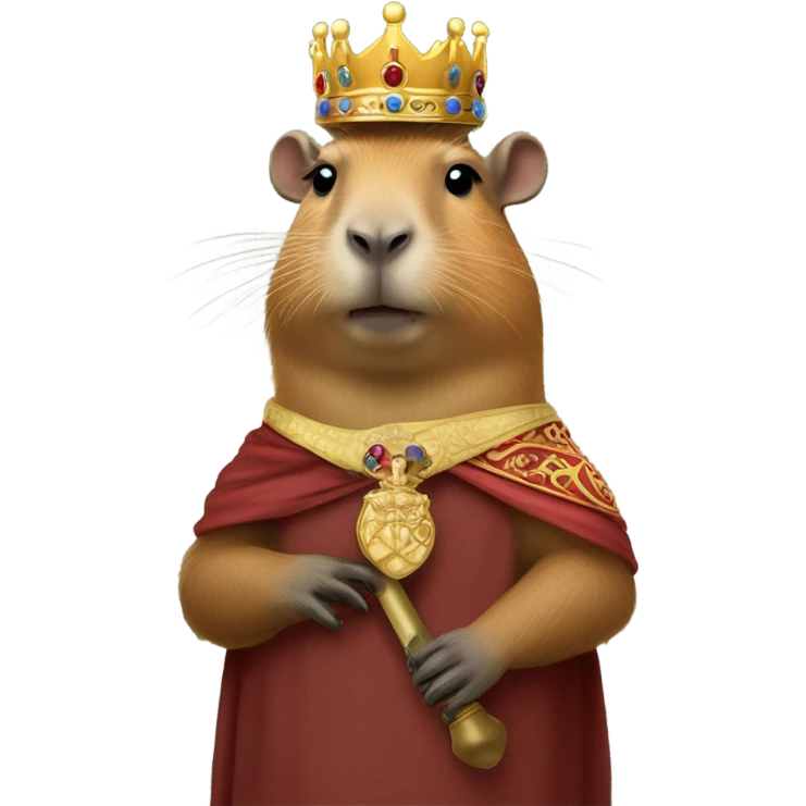 capybara king emoji