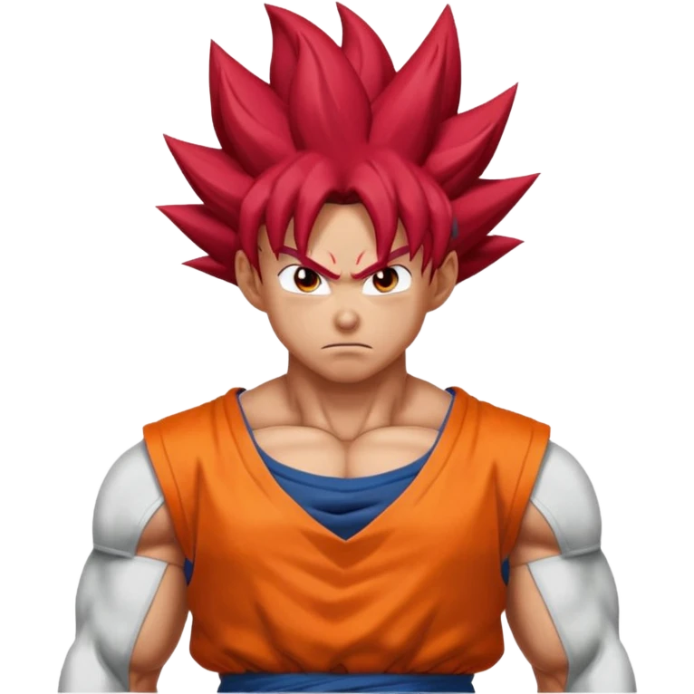 Goku super saiyan god emoji
